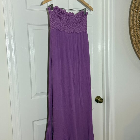 Free People maxi, strapless dress - Large - Picture 1 of 5